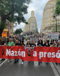 Нова вълна от масови протести обхвана испанския град Валенсия